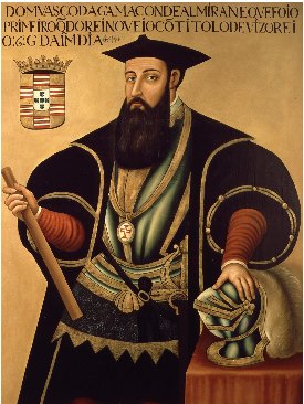 Portræt af Vasco da Gama